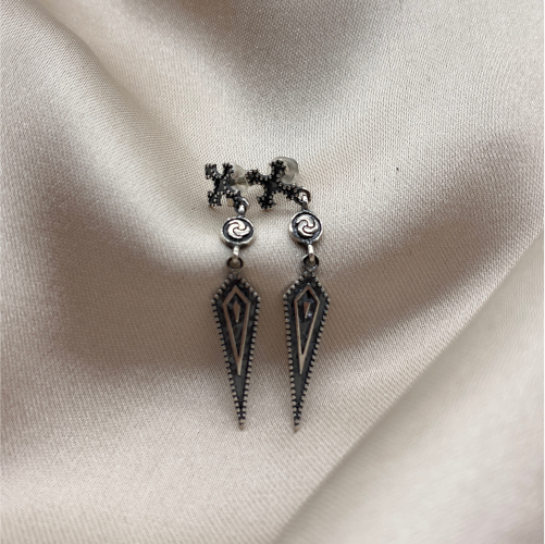 Earrings The cross
