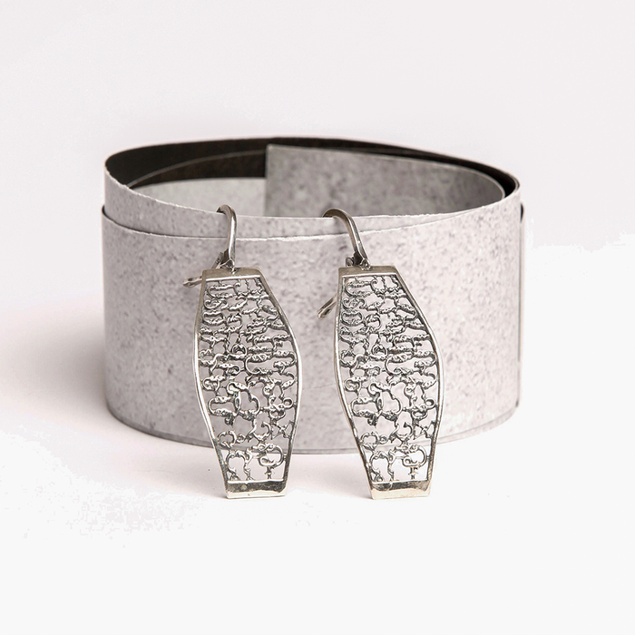 Sterling Silver Earrings The Alphabet