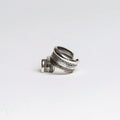 Sterling Silver Ring with Ear cuff
