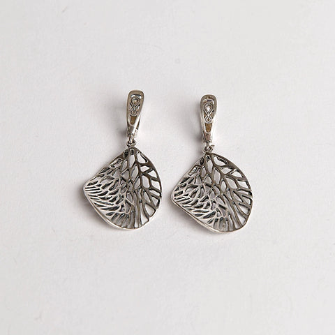 Sterling Silver earrings The Waves