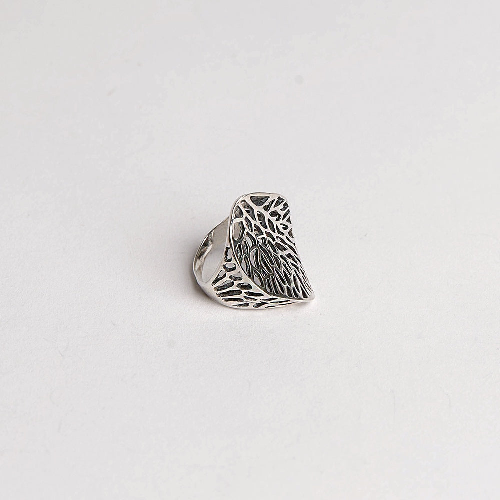 Sterling Silver Ring The Waves