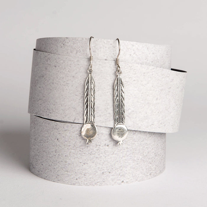Sterling Silver Earrings The Pomegranate