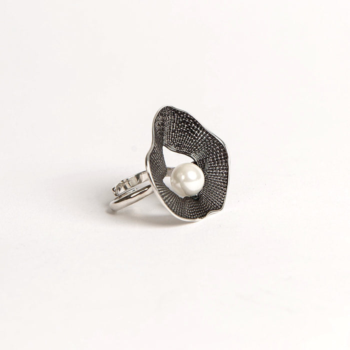 Sterling Silver Ring The Pearl
