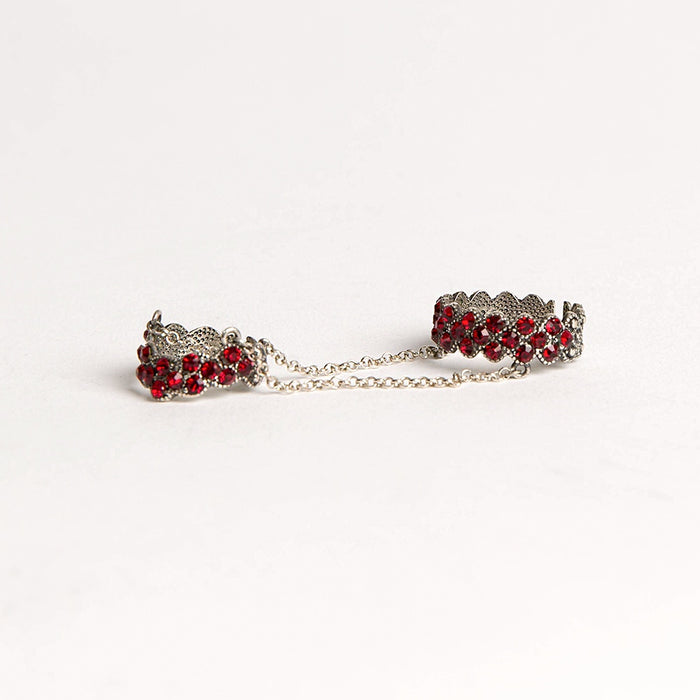 Sterling Silver Double Ring