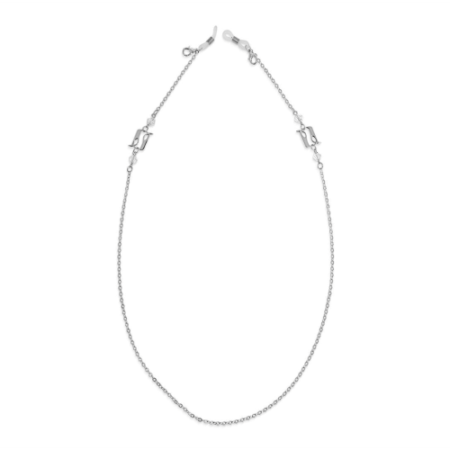 Beginning Letter A Silver EyeGlass-Mask chain