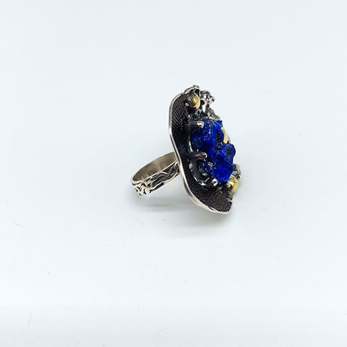 Sterling Silver ring The Blue Rock