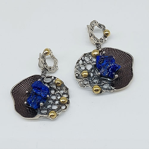 Sterling Silver Earrings The Blue Rock