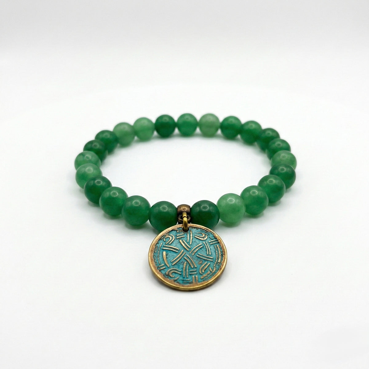 Bracelet PIAFCHIK with natural stones and detail with patterns