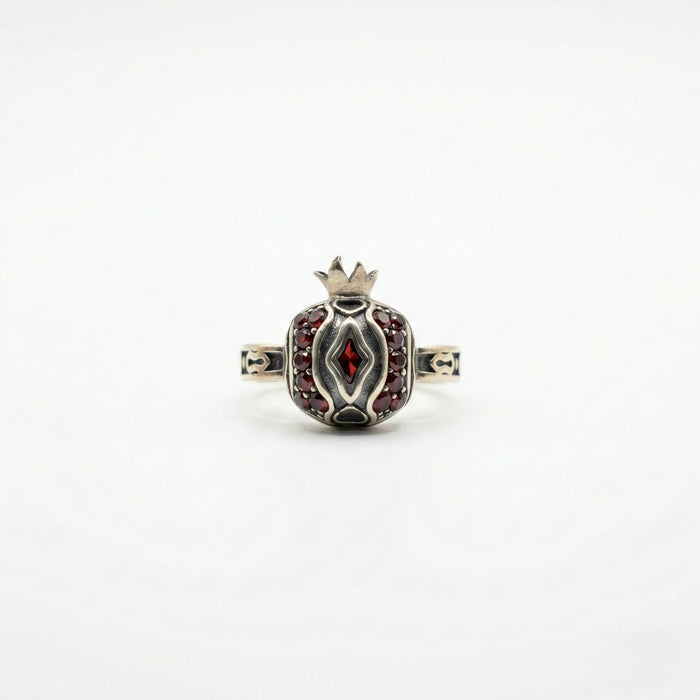 Sterling Silver Ring The Pomegranate