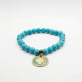 Bracelet PIAFCHIK with natural stones and detail with patterns