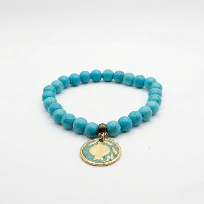 Bracelet PIAFCHIK with natural stones and detail with patterns