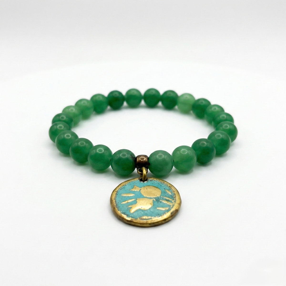 Bracelet PIAFCHIK with natural stones and detail with patterns