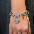 Sterling Silver bracelet The Chain with charms