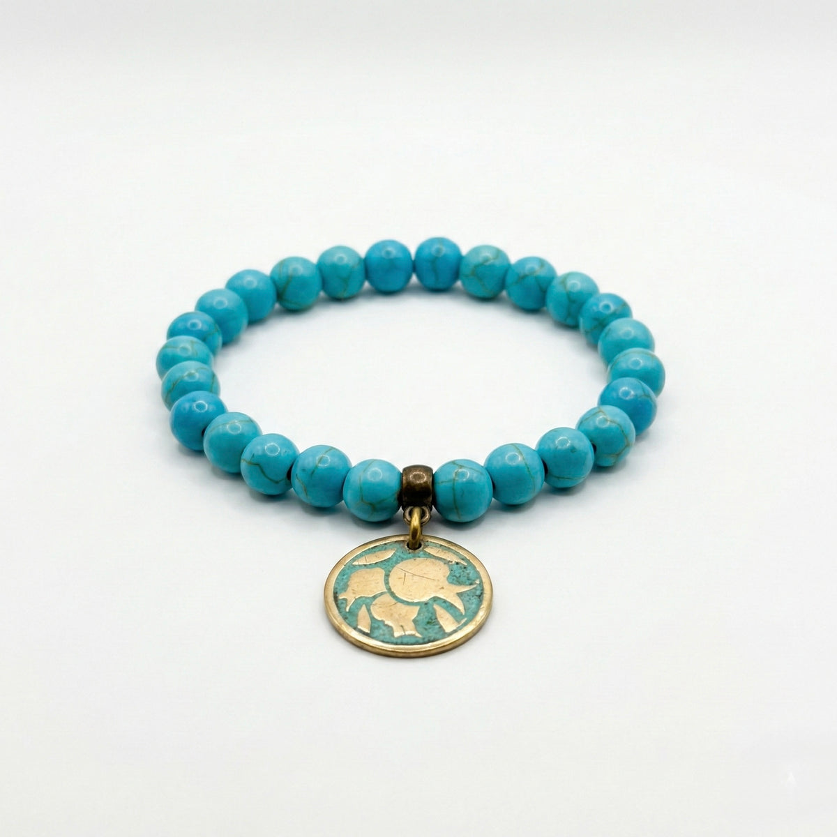 Bracelet PIAFCHIK with natural stones and detail with patterns