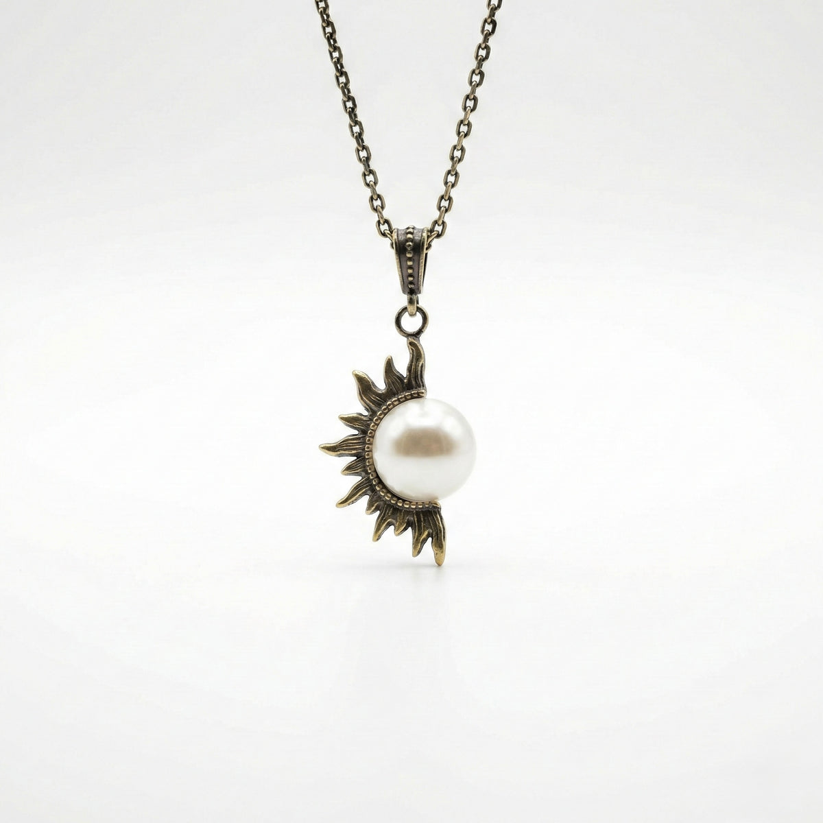 Sterling Silver necklace The Sun