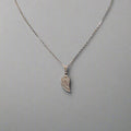 Sterling Silver necklace The Leaf