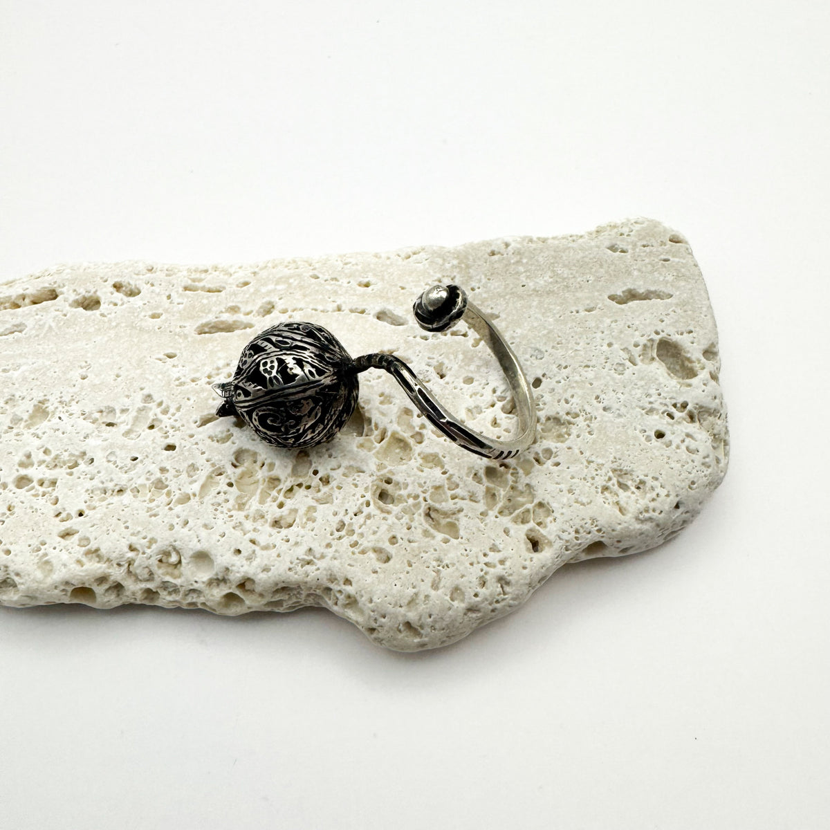 Sterling Silver Ring The Pomegranate
