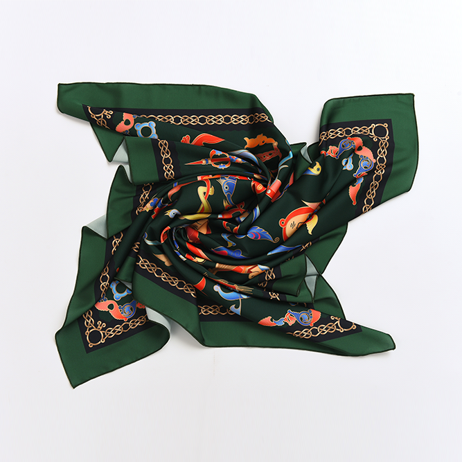 The Illuminated Alphabet green