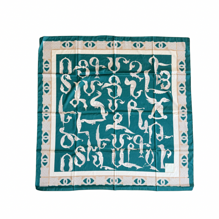 The Alphabet turquoise