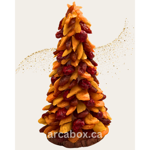 Dried fruit Christmas tree