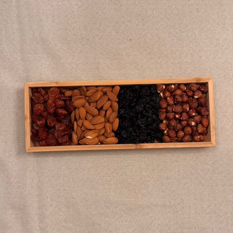 Dried fruits and nuts tray small