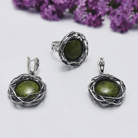 Sterling Silver set The Nest