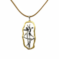 Hand made Sterling silver necklace The People