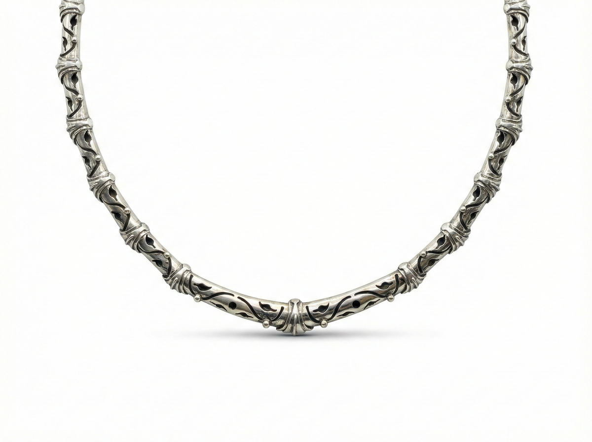 Sterling Silver hand made Necklace