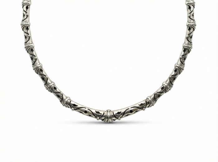 Sterling Silver hand made Necklace