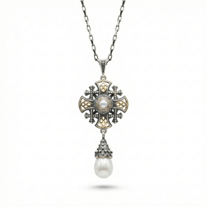 Sterling Silver Necklace Thee Faith