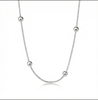 Sterling Silver necklace The dots