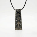 Sterling Silver pendant The Carpet Black