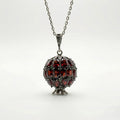 Sterling Silver pendant The Pomegranate seed