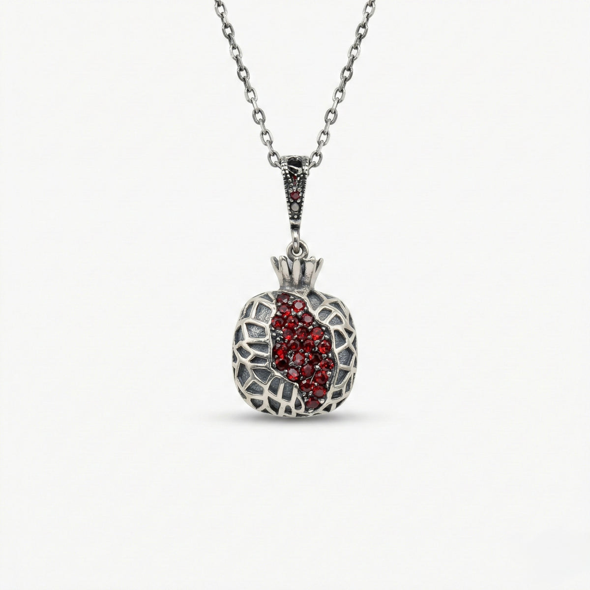 Sterling Silver pendant The Pomegranate