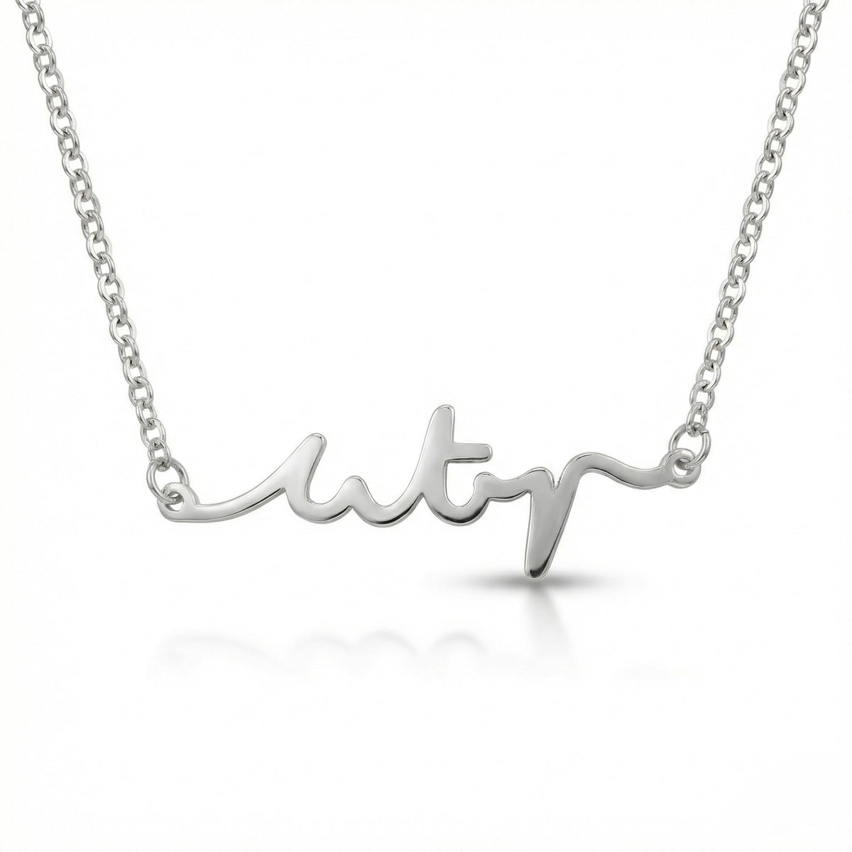 Sterling Silver necklace The LOVE