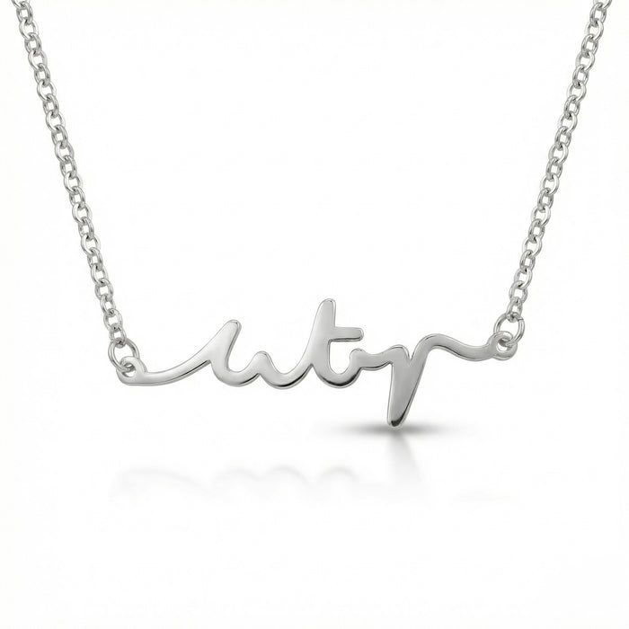 Sterling Silver necklace The LOVE