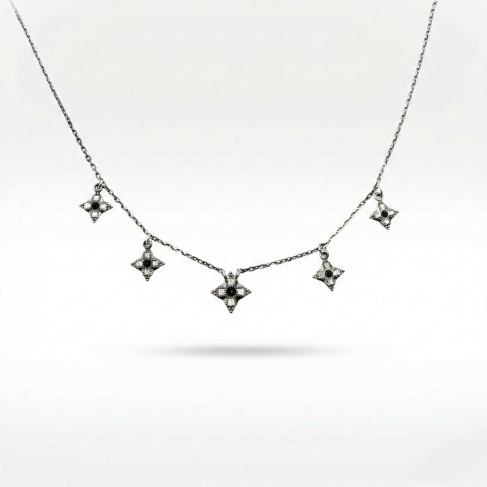 Sterling Silver Necklace The Crosses