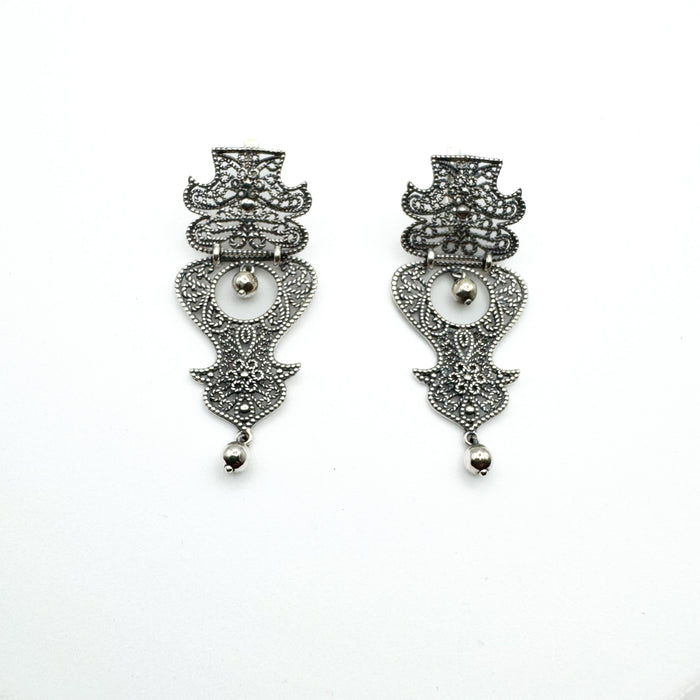 Sterling Silver Earrings The Lace