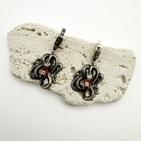Sterling Silver Earrings The Snakes