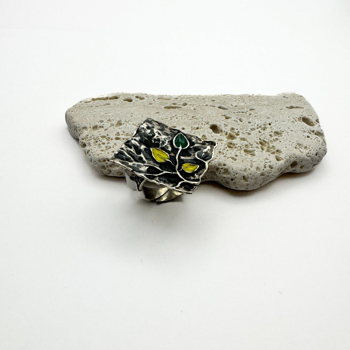 Sterling Silver Ring The Leaves