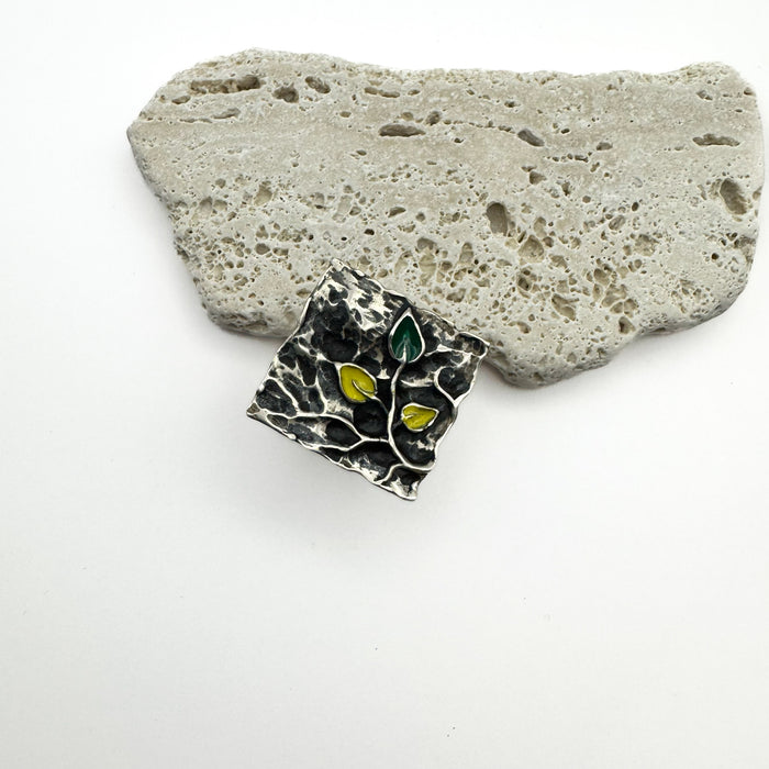 Sterling Silver Ring The Leaves