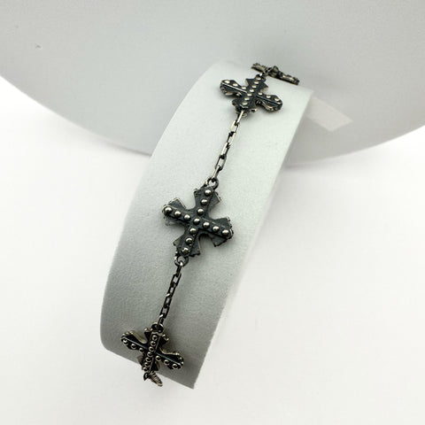 Sterling Silver Bracelet The Letters