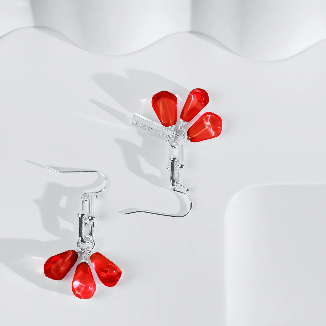 Pomegranate Seeds Earrings