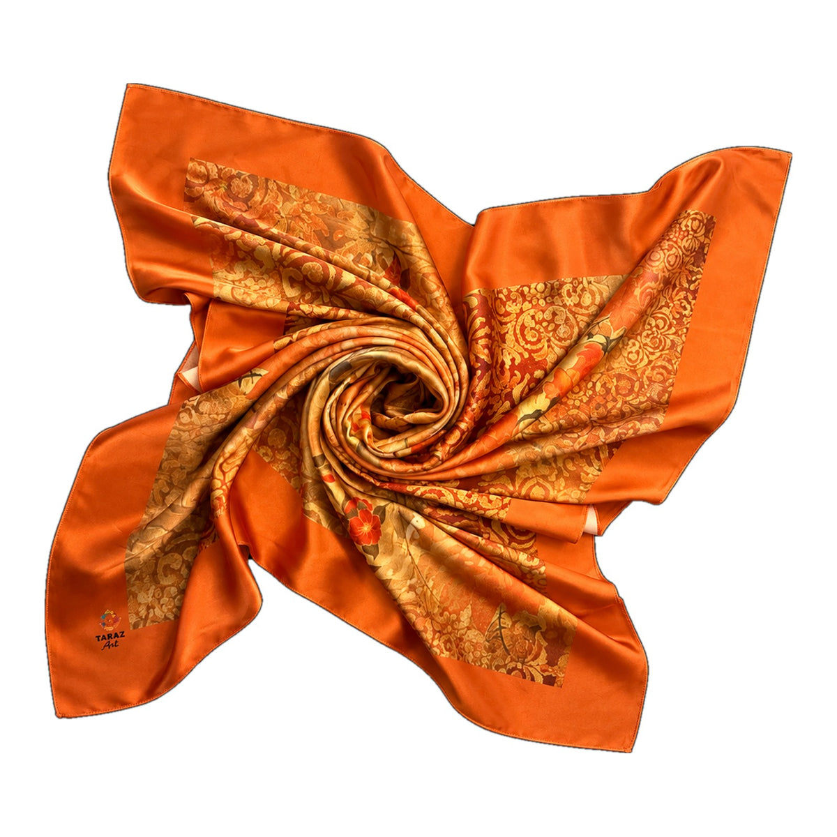 Amber Blossom scarf by Taraz Art