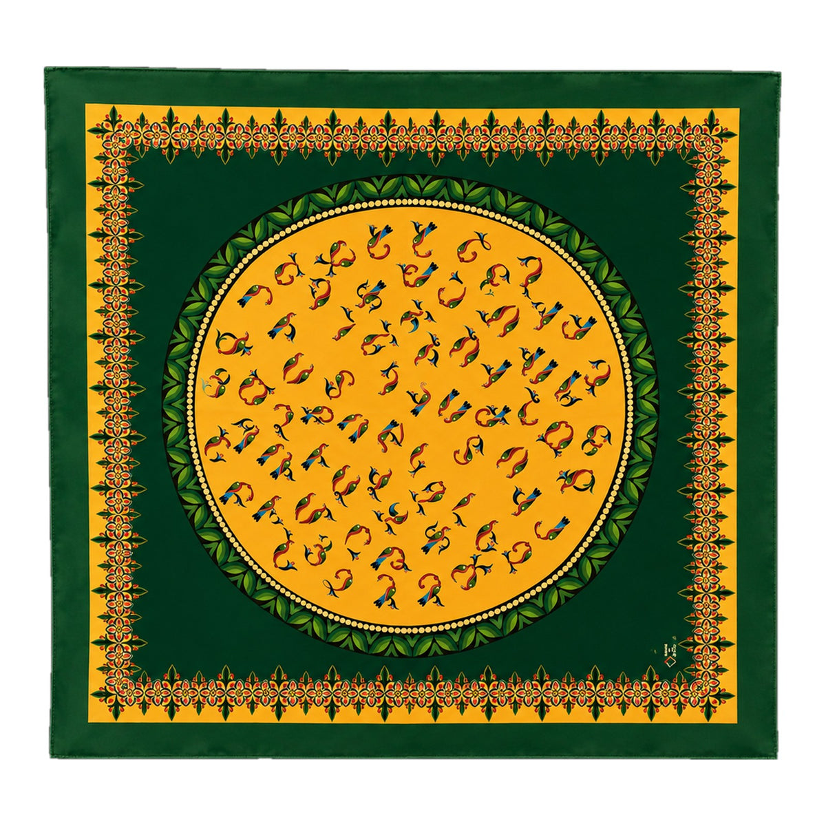 Letters in the Sun scarf by Taraz Art