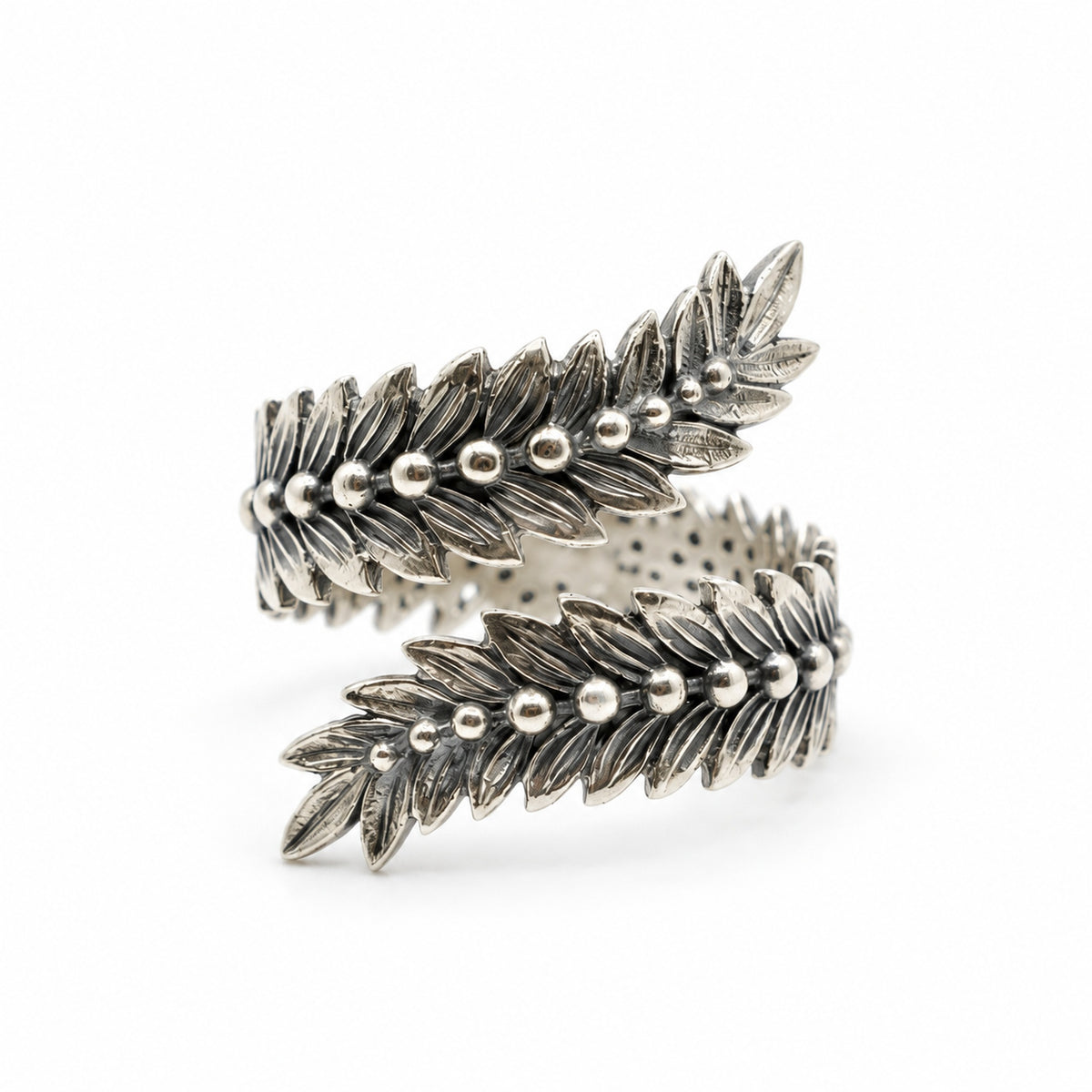 Sterling Silver Ring The Leaves