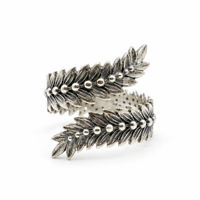 Sterling Silver Ring The Leaves