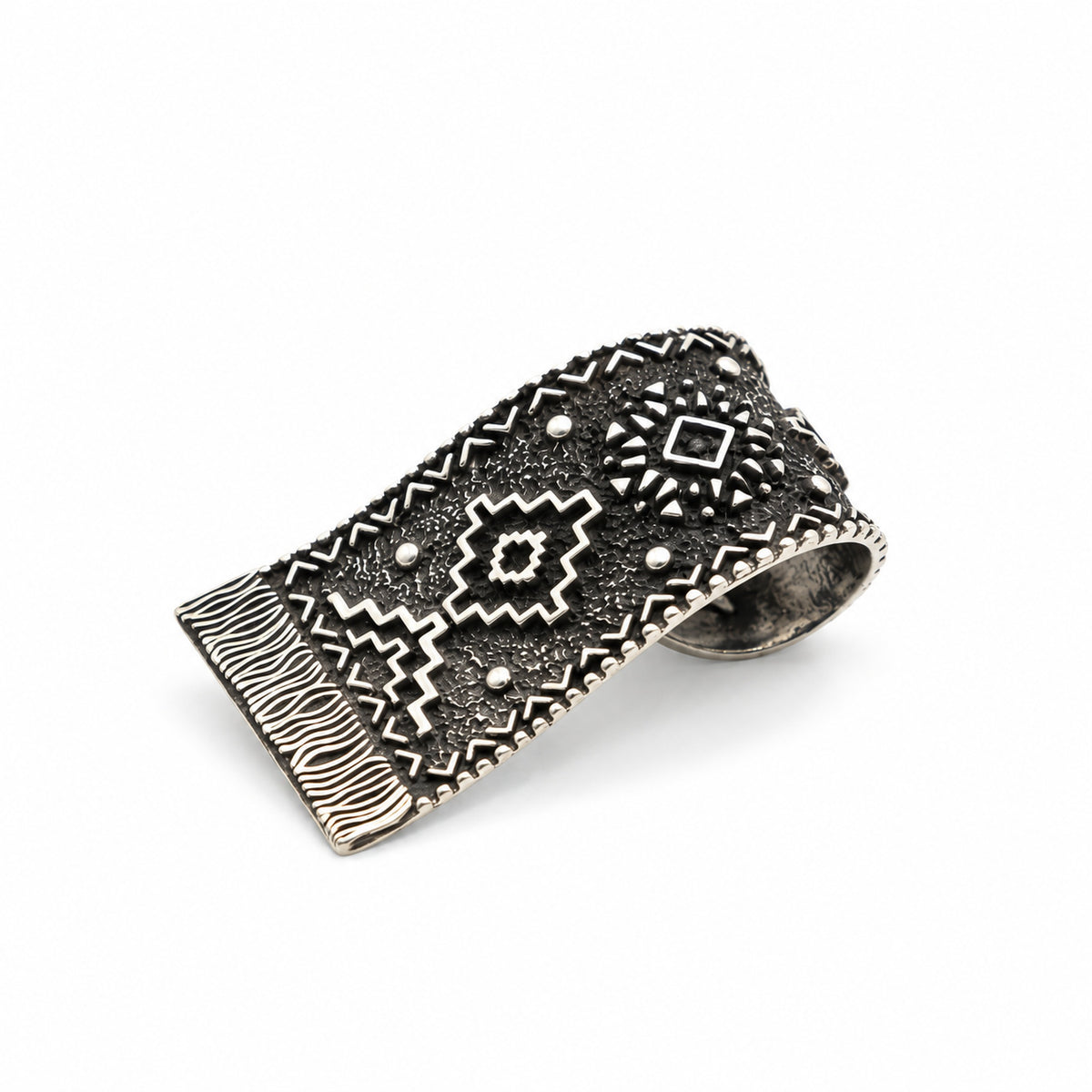 Sterling Silver Ring Ornament Wrap