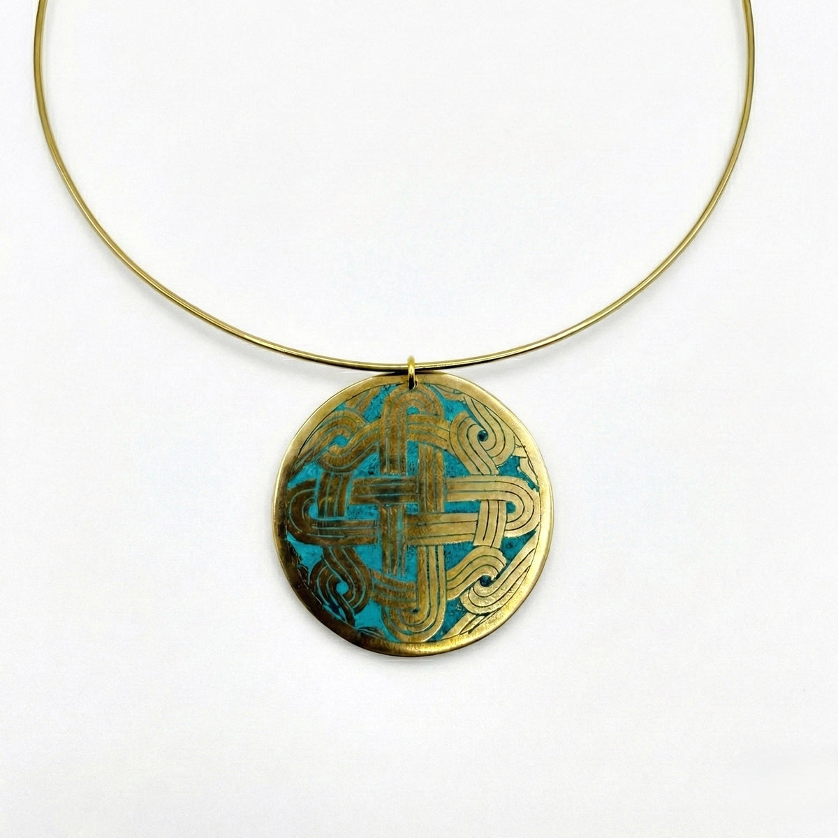 Hand made Necklace The Sun