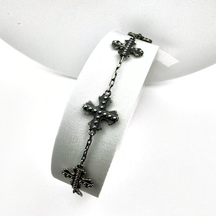 Sterling Silver Bracelet The Letters